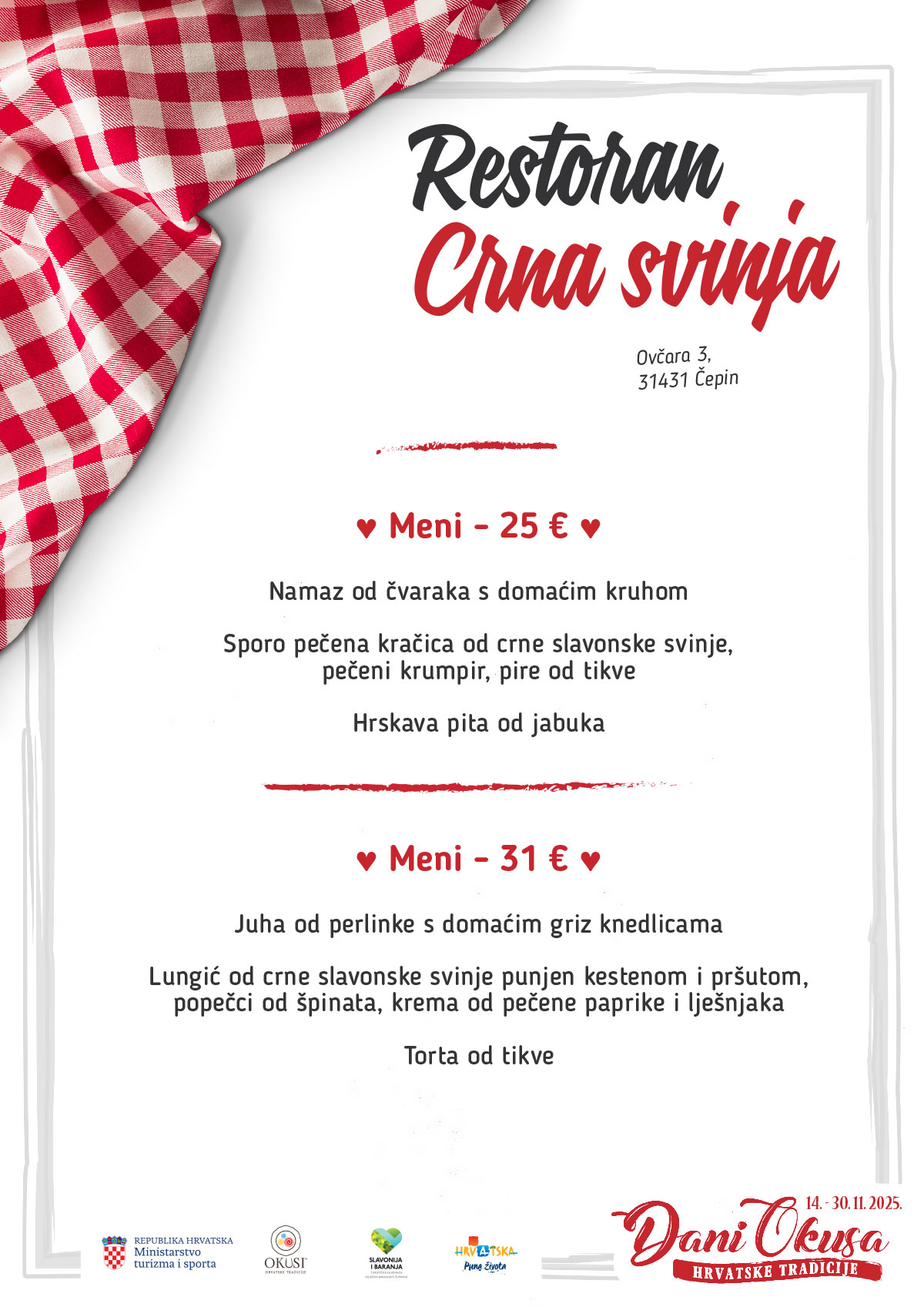 Dani okusa 2025 jelovnik 031 Crna svinja