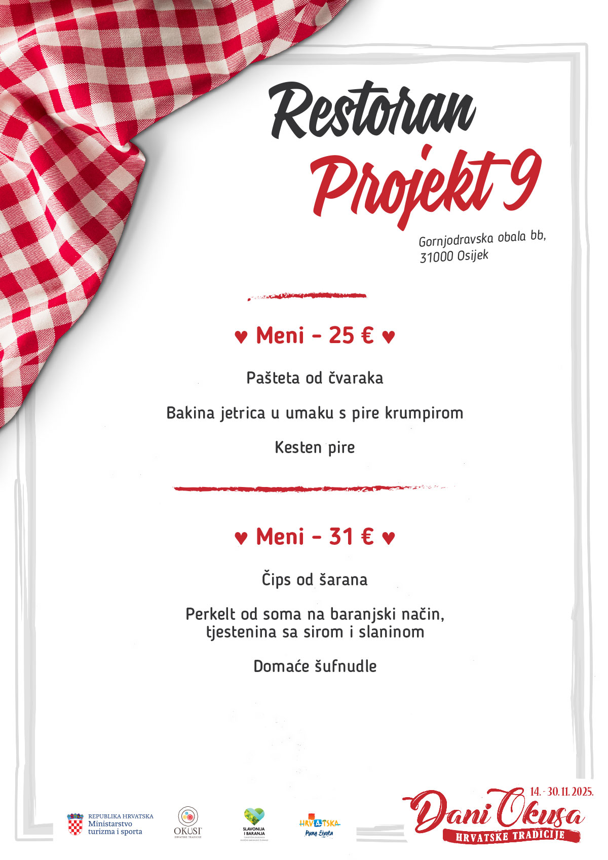 Dani okusa 2025 jelovnik 031 Projekt 9