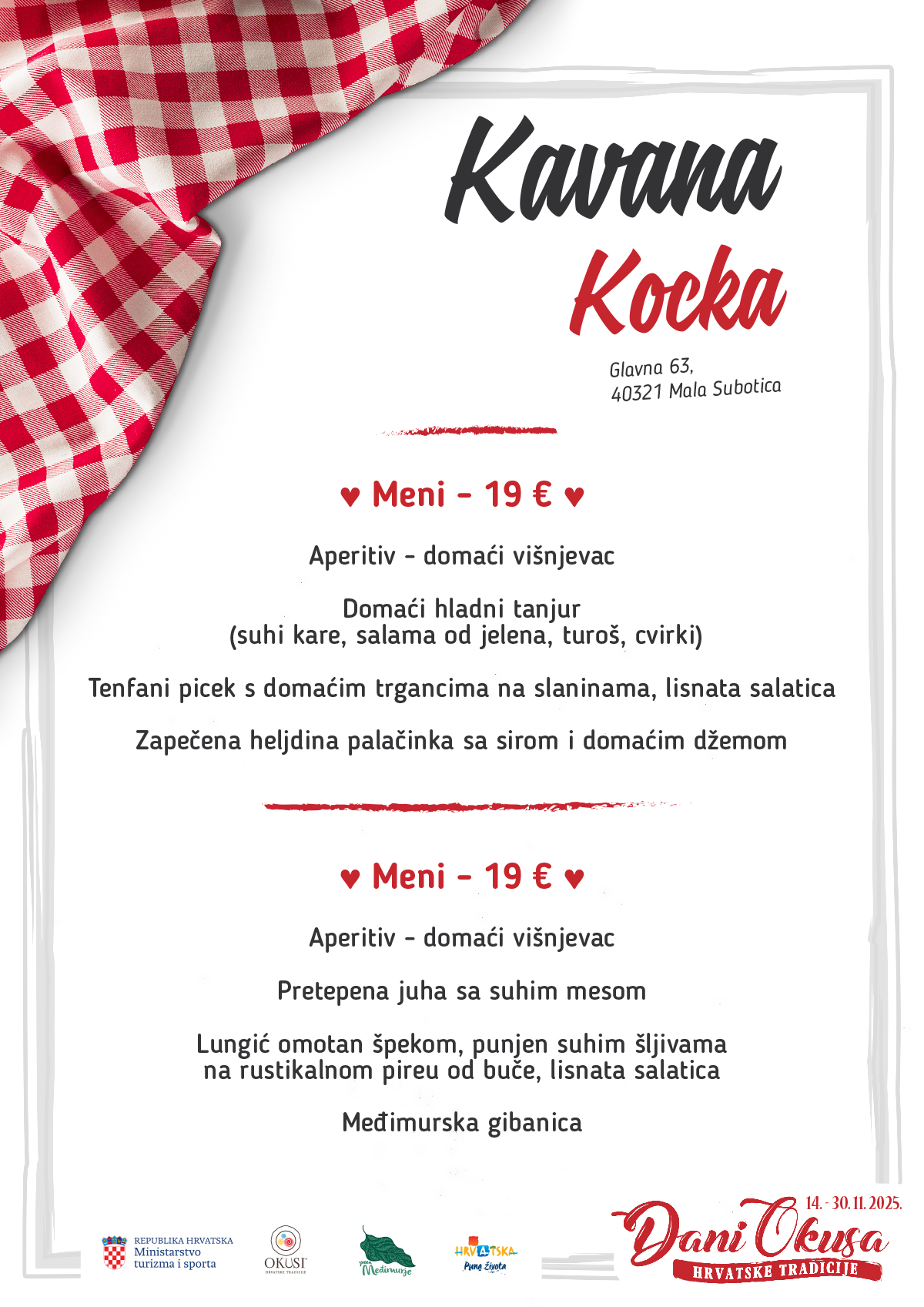 Dani okusa 2025 040 jelovnik Kocka