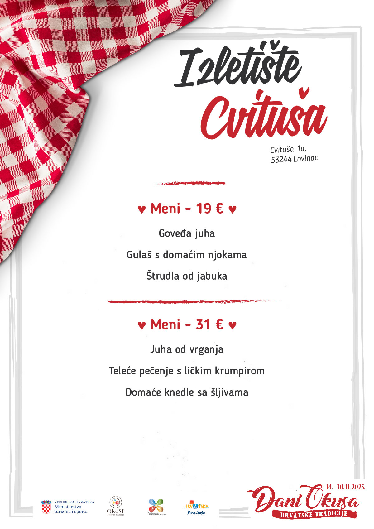 Dani okusa 2025 Cvituša